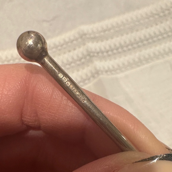 1920s Wallace Sterling Silver Julep Iced Tea Sipping Spoons Set Of 10 - Picture 9 of 10